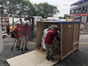 Đội ngũ công nhân bốc xếp nâng hạ hàng hóa chuyên nghiệp tại bốc xếp tại Hải Phòng (tại khu công nghiệp và dự án trọng điểm) - Thành Nguyên