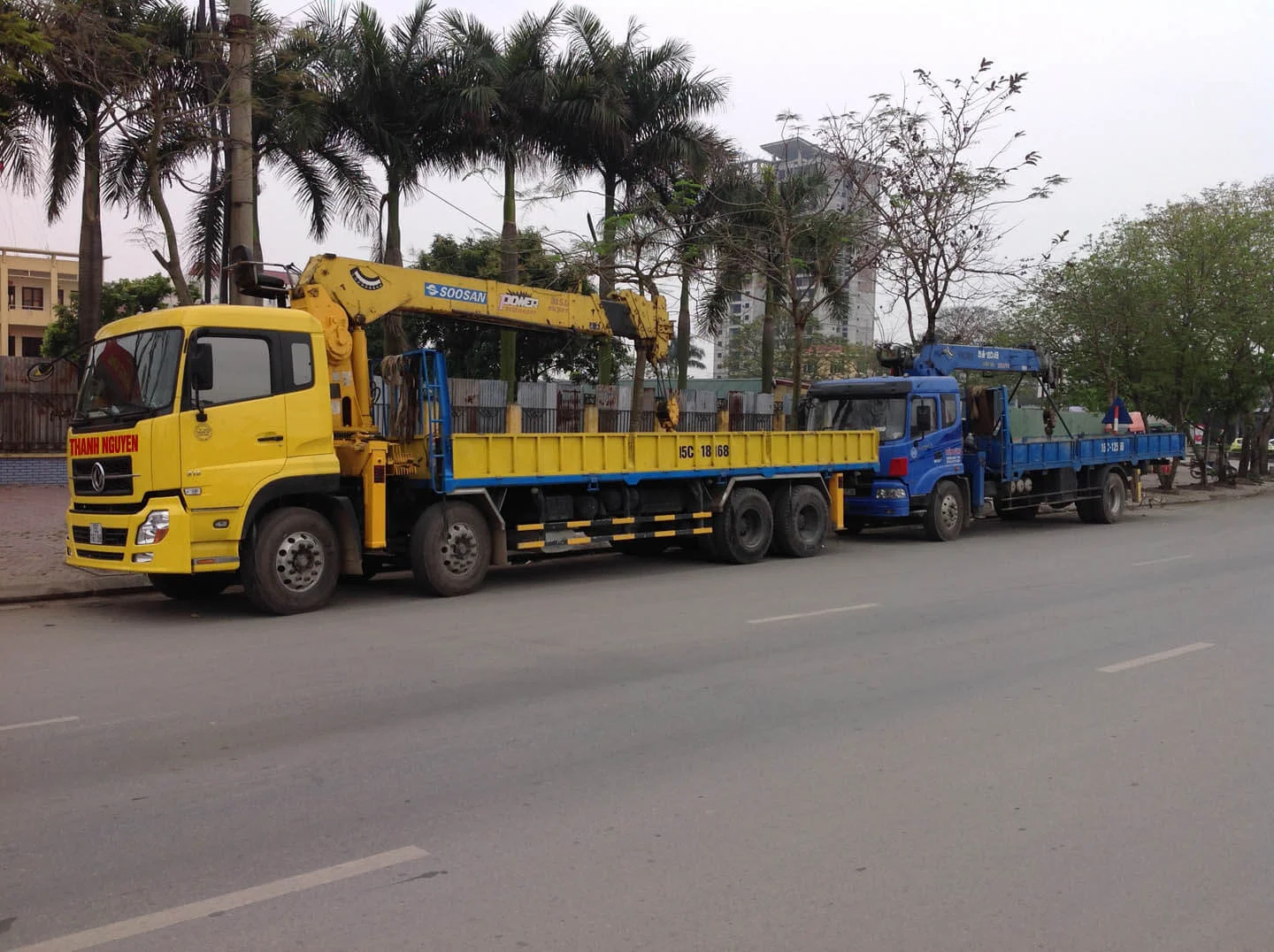 Cho thuê cẩu Hải Phòng - Dịch vụ Thành Nguyên Hải Phòng