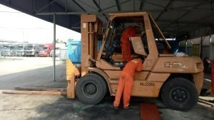 Sửa chữa xe nâng tại Hải Phòng - Dịch vụ Thành Nguyên Hải Phòng