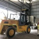 Hình ảnh thi công nâng máy tại KCN VISIP Thuỷ Nguyên - Dịch vụ Thành Nguyên Hải Phòng