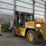Hình ảnh thi công nâng máy tại KCN VISIP Thuỷ Nguyên - Dịch vụ Thành Nguyên Hải Phòng