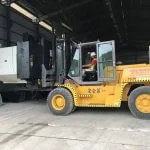 Hình ảnh thi công nâng máy tại KCN VISIP Thuỷ Nguyên - Dịch vụ Thành Nguyên Hải Phòng