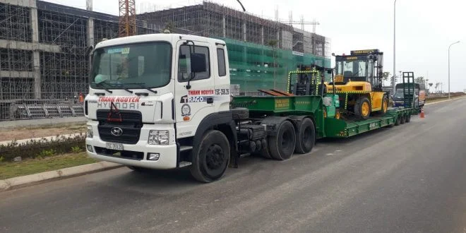 Dịch vụ vận chuyển hàng siêu trường siêu trọng từ cảng Hải Phòng đi các tỉnh lân cận - Dịch vụ Thành Nguyên Hải Phòng