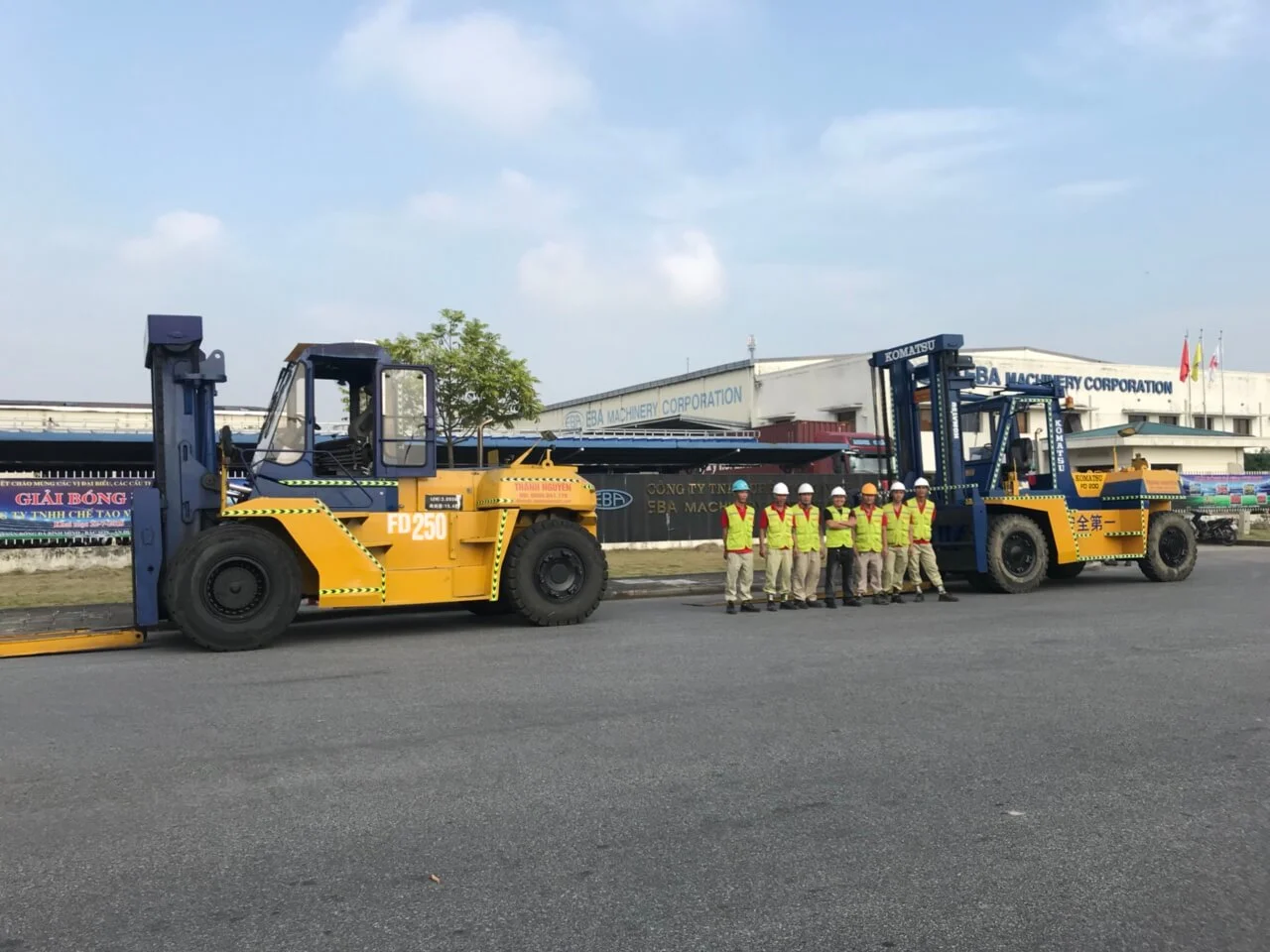 Xe nâng hàng bốc dỡ máy móc tại Địa chỉ bán phụ tùng xe nâng tại Hải Phòng (hỗ trợ 24/7 uy tín, giá tốt nhất) - Thành Nguyên