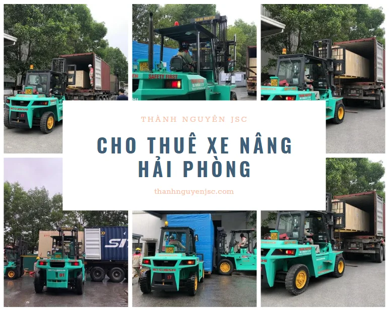 Cho Thuê Xe Nâng Xe Cẩu Tại Hải Phòng - Dịch vụ Thành Nguyên Hải Phòng