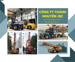 Cho Thuê Xe Nâng Xe Cẩu Tại Hải Phòng - Dịch vụ Thành Nguyên Hải Phòng