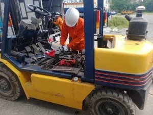 Sửa chữa xe nâng tại Hải Phòng - Dịch vụ Thành Nguyên Hải Phòng