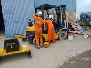 Sửa chữa xe nâng tại Hải Phòng - Dịch vụ Thành Nguyên Hải Phòng