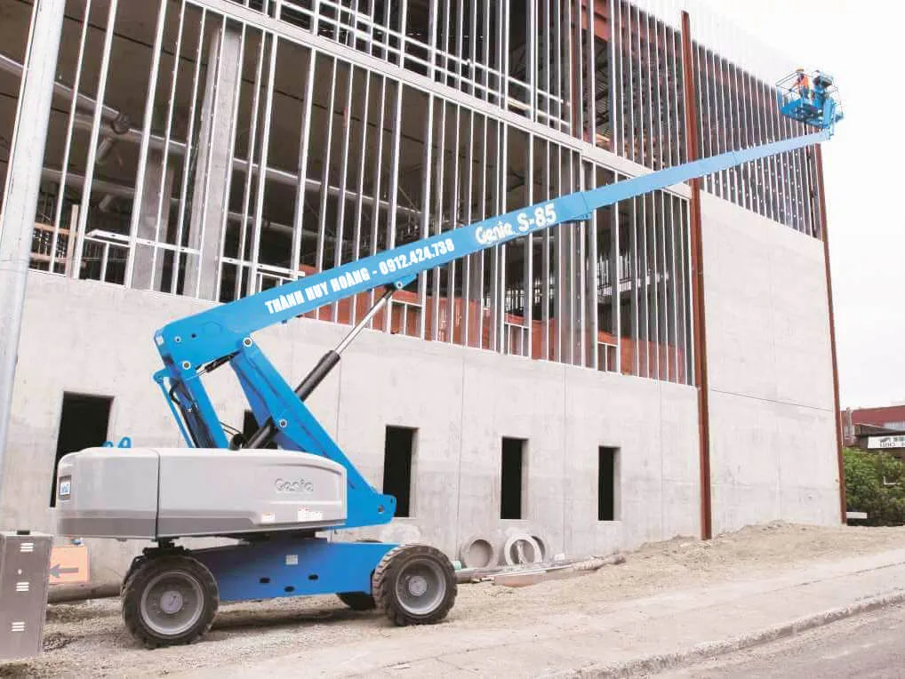 Cho thuê XE NÂNG NGƯỜI DẠNG KHỚP GẬP 450AJ tại Hải Phòng - Dịch vụ Thành Nguyên Hải Phòng