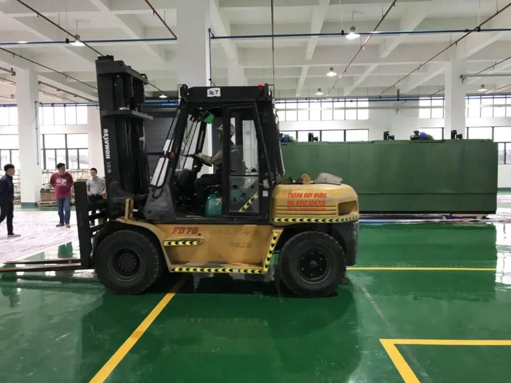 Dịch vụ nâng hạ hàng hóa bằng xe nâng ở tại Hải Dương - Dịch vụ Thành Nguyên Hải Phòng
