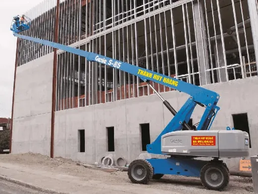 Cho thuê XE NÂNG NGƯỜI DẠNG KHỚP GẬP DÒNG 600 - Dịch vụ Thành Nguyên Hải Phòng