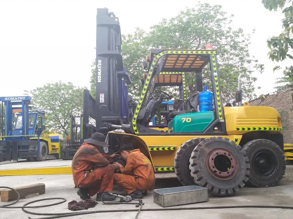 Sửa chữa xe nâng tại Hải Phòng - Dịch vụ Thành Nguyên Hải Phòng