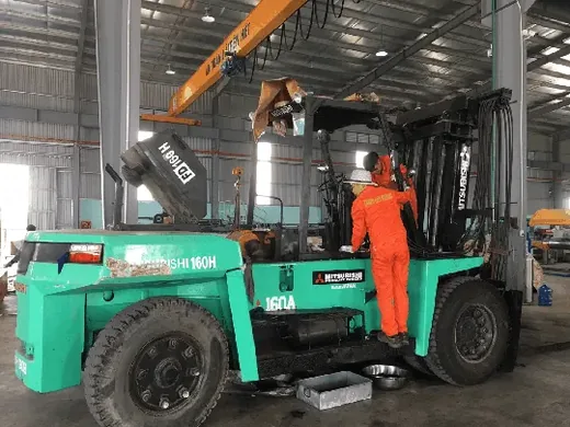 Sửa chữa xe nâng tại Hải Phòng giá rẻ - Dịch vụ Thành Nguyên Hải Phòng
