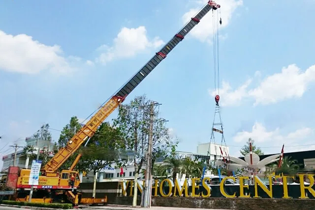 Cho thuê cẩu Hải Phòng - Dịch vụ Thành Nguyên Hải Phòng