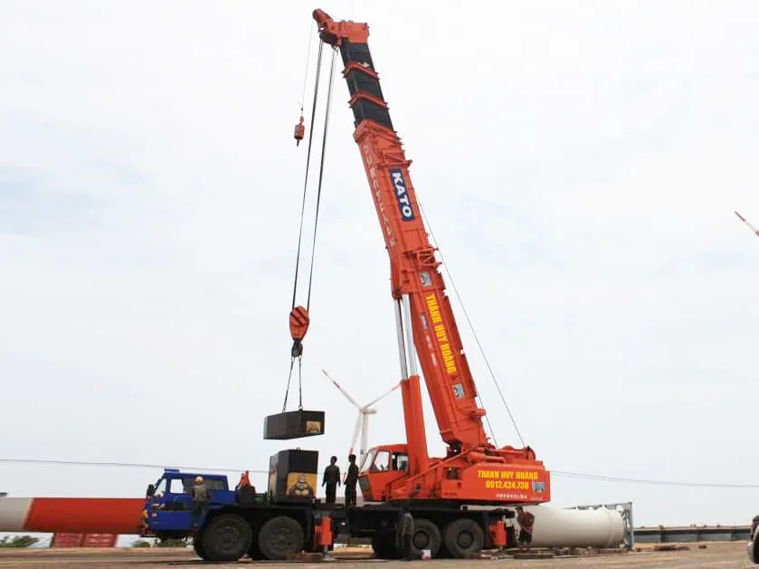 Cho thuê cẩu Hải Phòng - Dịch vụ Thành Nguyên Hải Phòng