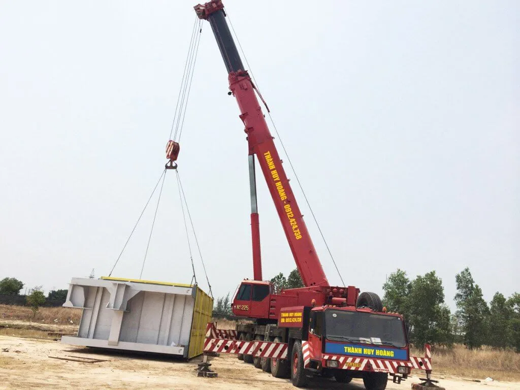 Cho thuê cẩu Hải Phòng - Dịch vụ Thành Nguyên Hải Phòng