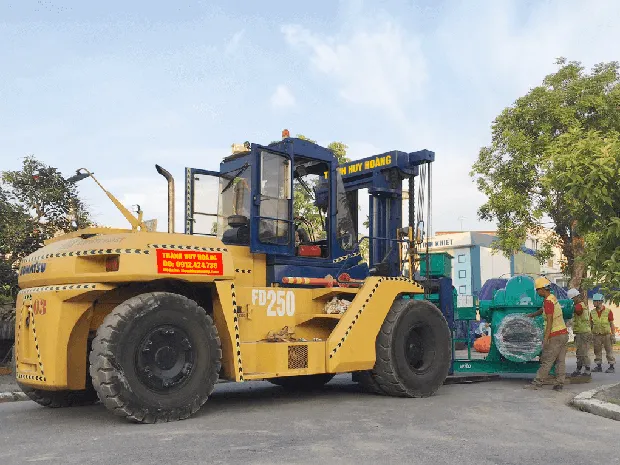 Cho thuê xe nâng theo ca tại Hải Phòng - Dịch vụ Thành Nguyên Hải Phòng